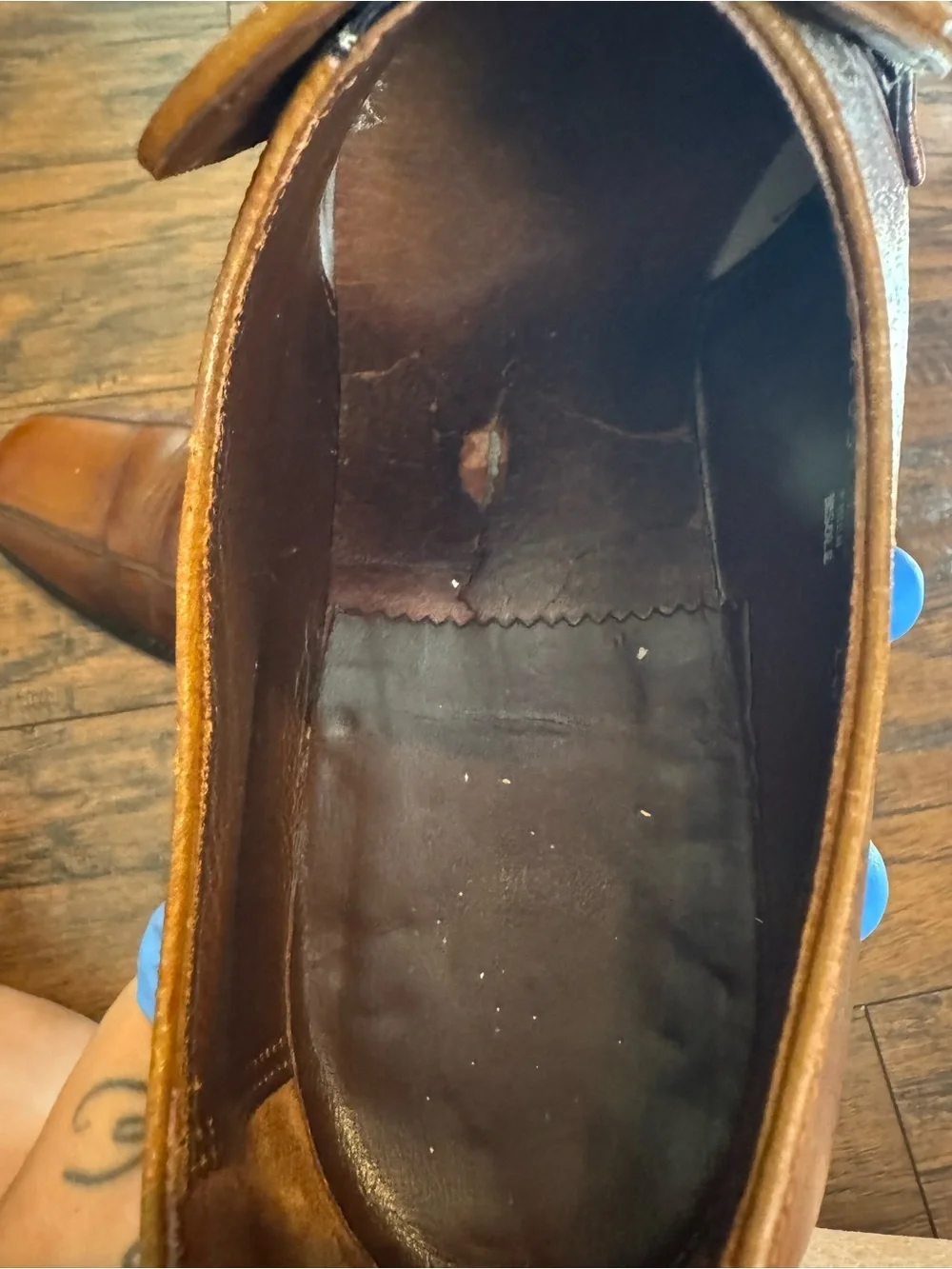 Vintage Florsheim Imperial leather loafers